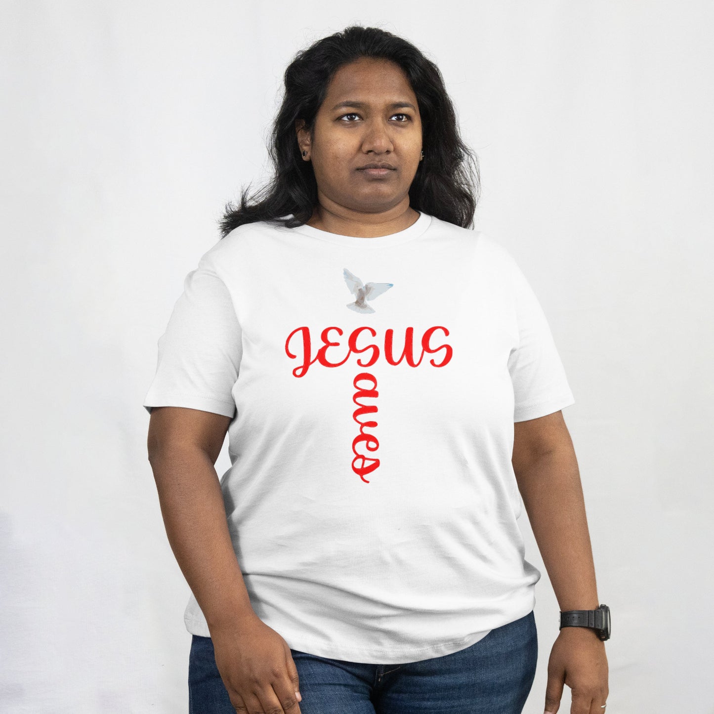 JESUS SAVES SHORT SLEEVE T-SHIRT