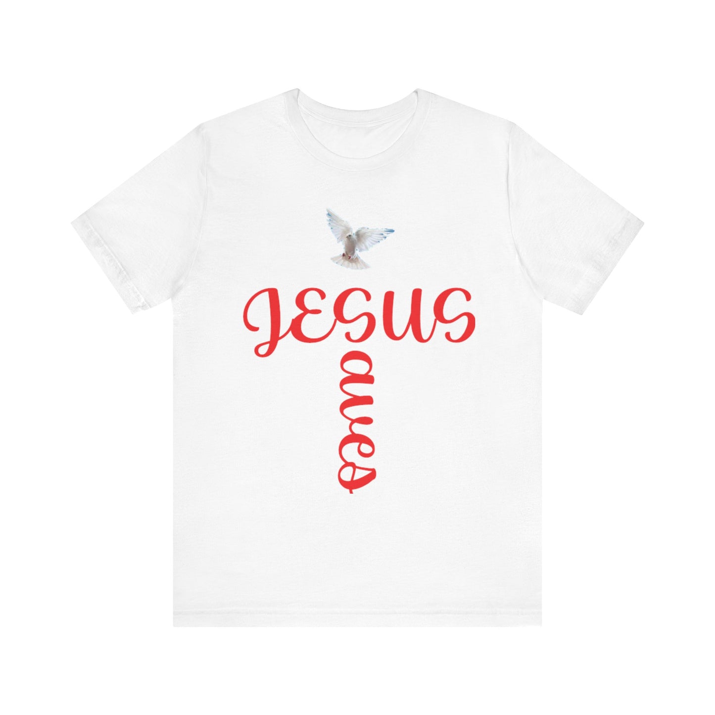 JESUS SAVES SHORT SLEEVE T-SHIRT