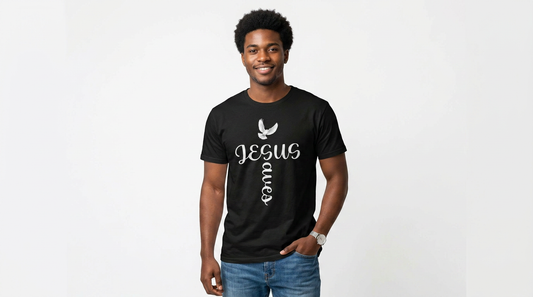 JESUS SAVES SHORT SLEEVE T-SHIRT