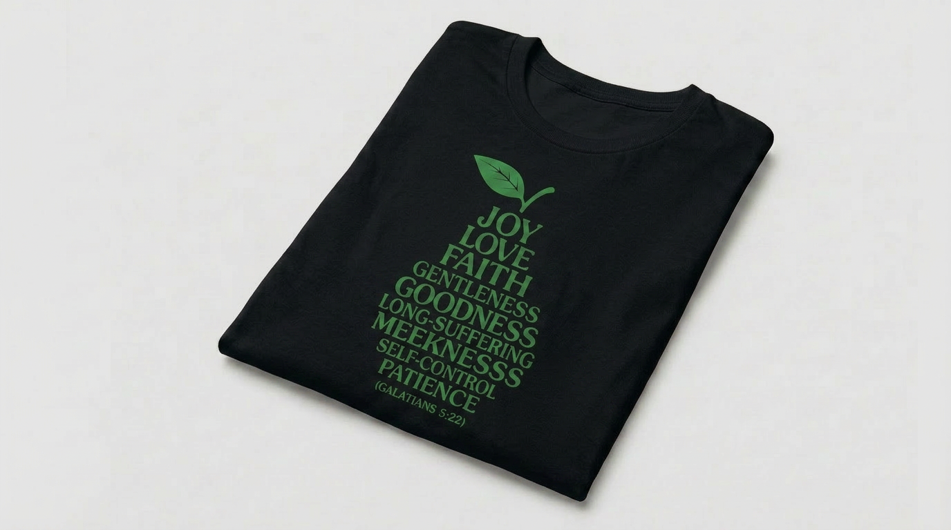 FRUIT OF THE SPIRIT  SHORT SLEEVE T-SHIRT
