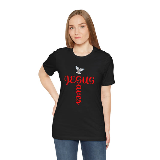 JESUS SAVES SHORT SLEEVE T-SHIRT