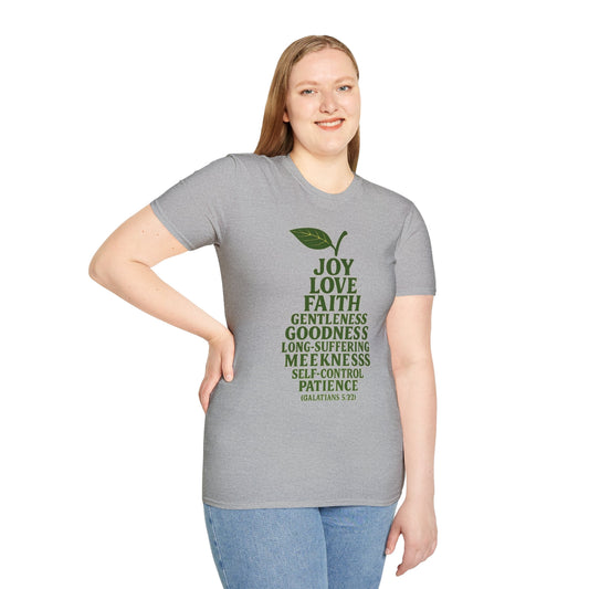 FRUIT OF THE SPIRIT  SHORT SLEEVE T-SHIRT