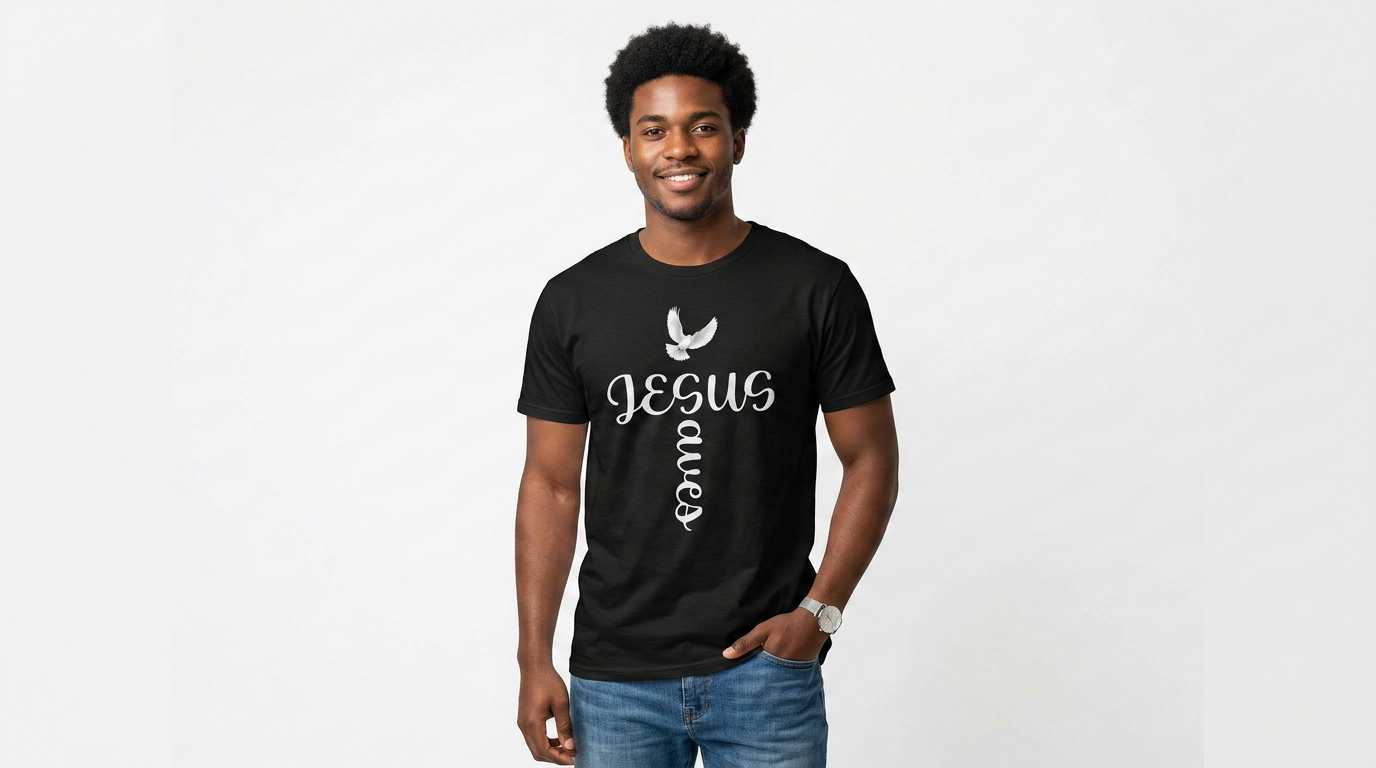 JESUS SAVES SHORT SLEEVE T-SHIRT